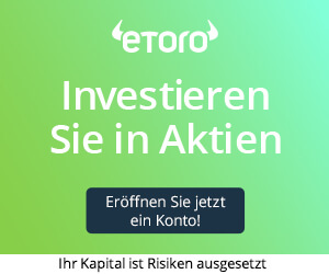 eToro: Jetzt in Aktien provisionsfrei investieren