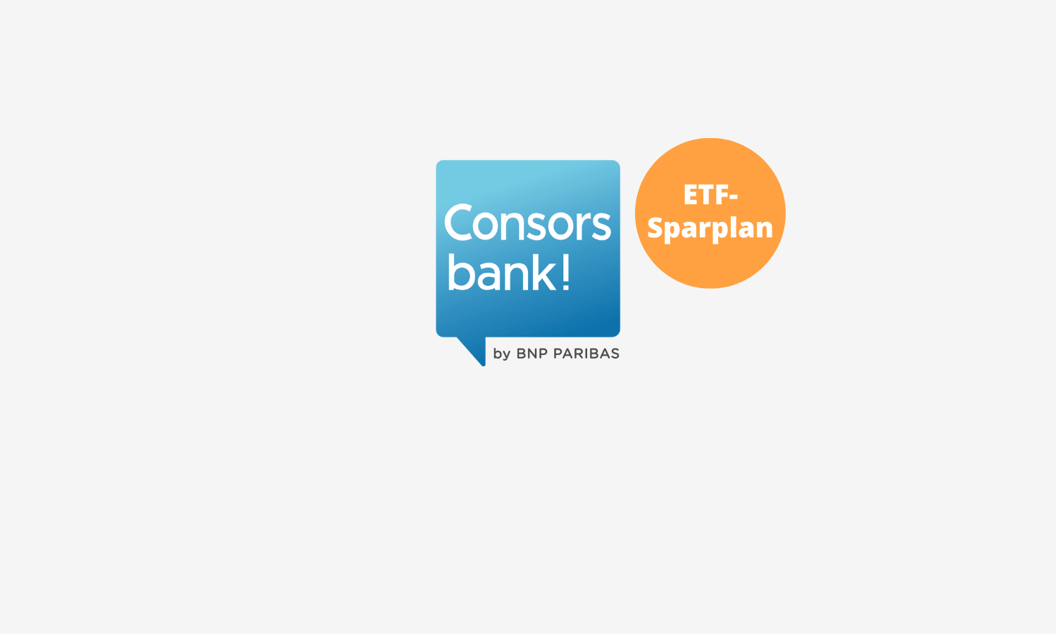 Consorsbank ETF Sparplan Headerbild
