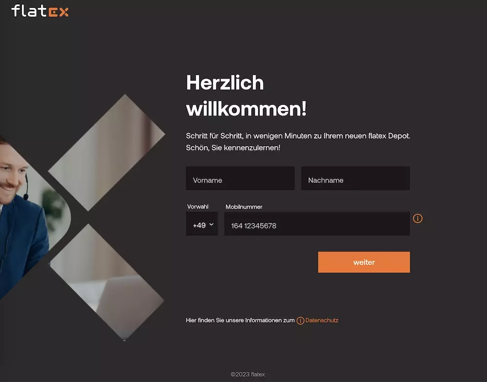 flatex Depoteröffnung