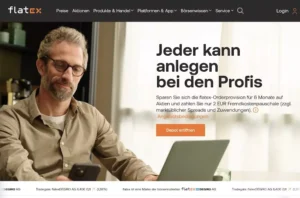 flatex Startseite